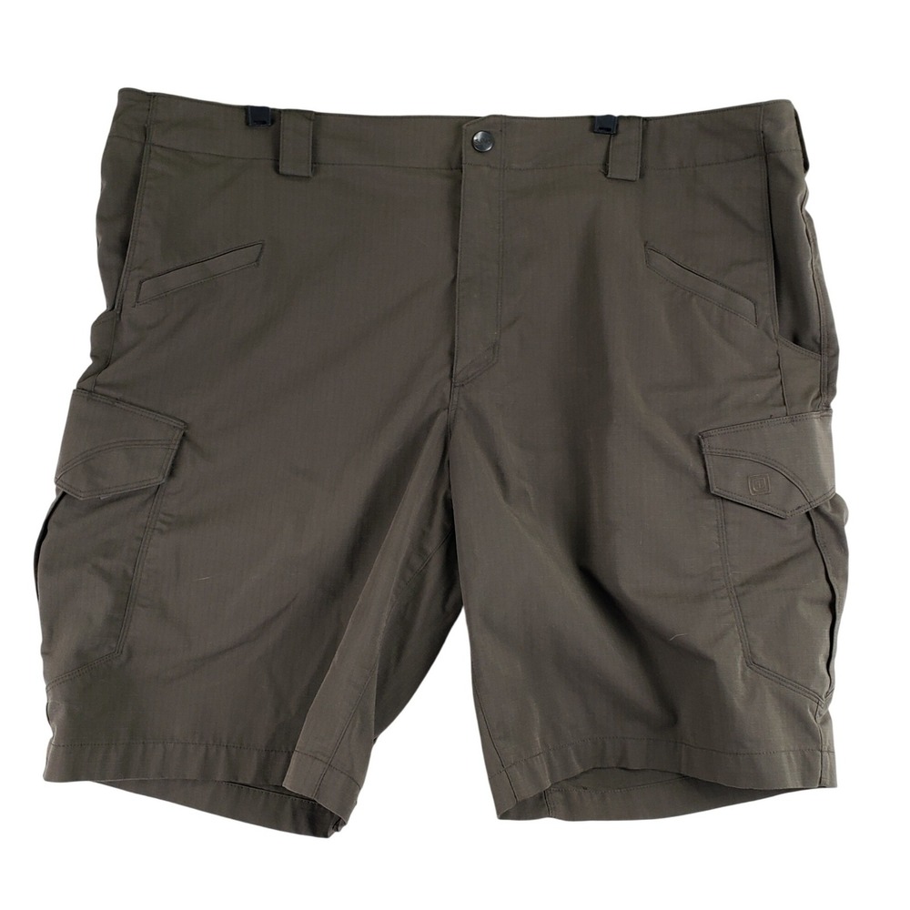 5.11 Tactical Cargo Shorts Mens 44 Brown Ripstop Outdoor Utility